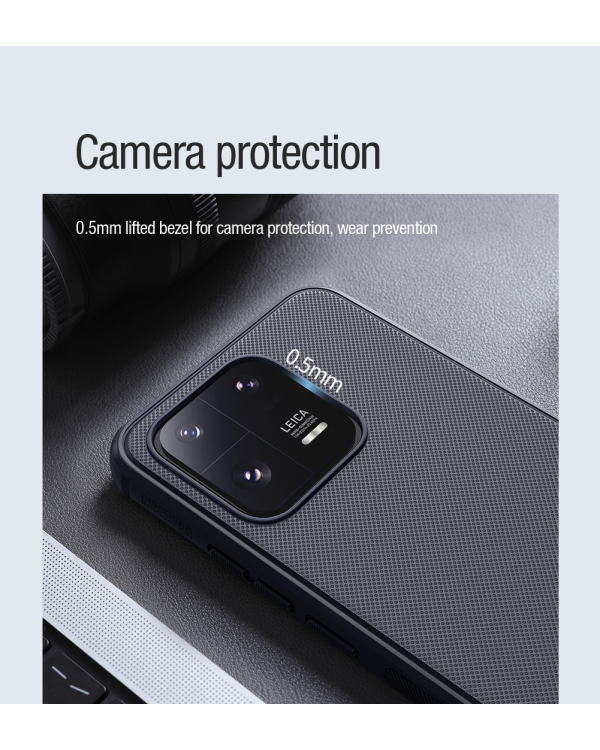 Дополнительное изображение книги «Nillkin Super Frosted PRO Magnetic Back Cover for Xiaomi 13 Pro Black»