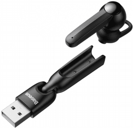 Baseus A05 Bluetooth Earpiece 5.0 USB - Black