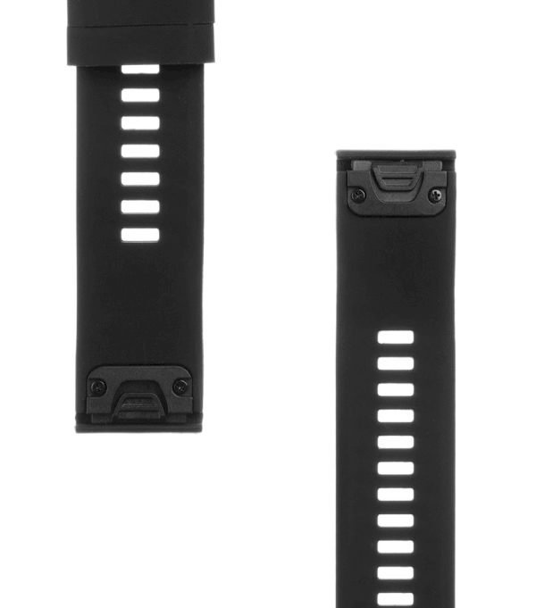 Обложка книги «Tactical 426 Silicone Band for Garmin Fenix 5/6 QuickFit 22mm Black»