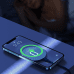Joyroom wireless Qi charger 15 W for iPhone (MagSafe compatible) + USB Type C cable blue (JR-A28)