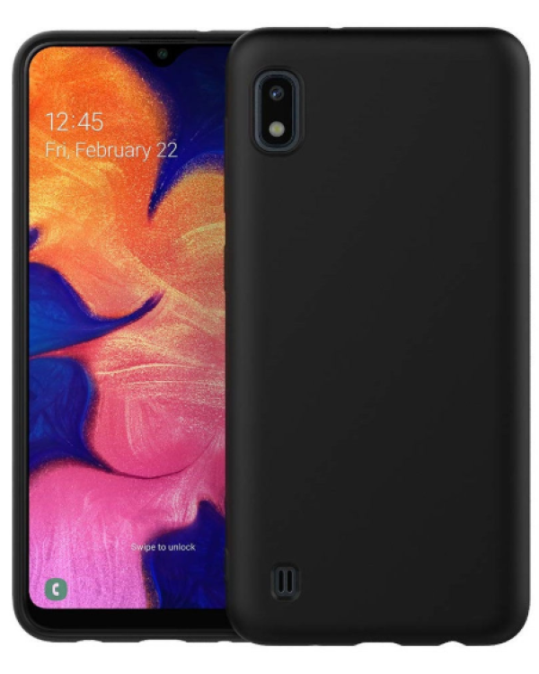 Fusion Soft Matte Back Case Силиконовый чехол для Samsung A715 Galaxy A71 Черный