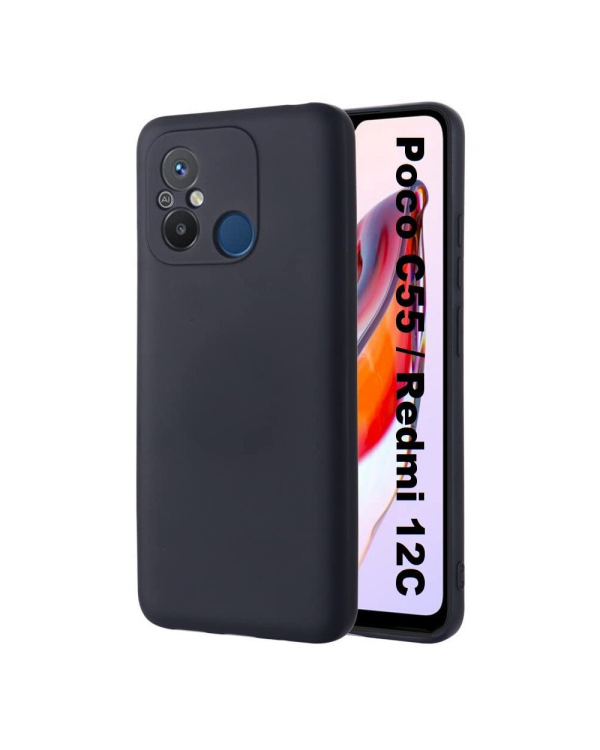 Fusion Elegance Fibre Силиконовый чехол для Xiaomi Xiaomi Redmi 12c | Redmi 11a черный