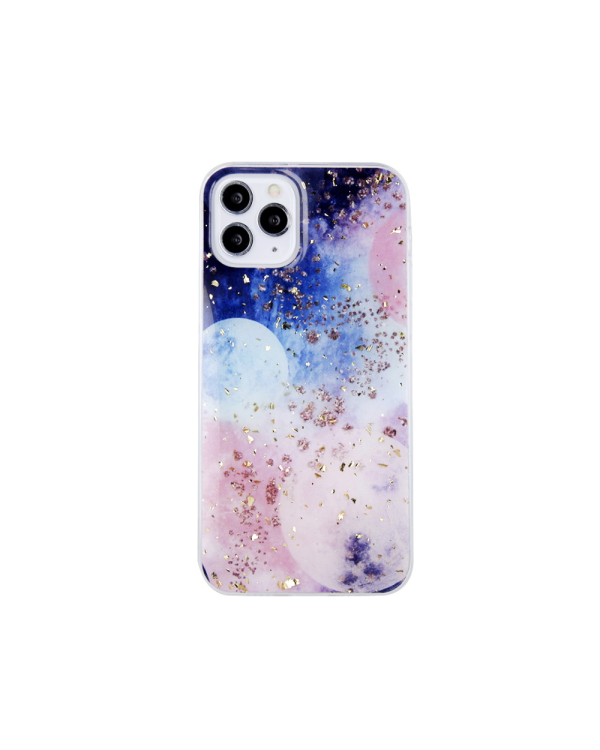 Силиконовый чехол Fusion Gold Glam Galactic для Iphone 13 Pro