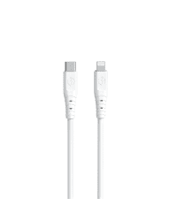 Dudao cable, USB Type C cable - Lightning 6A 65W PD white (TGL3X)