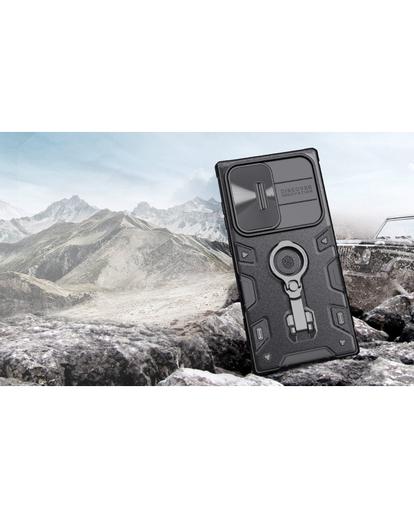 Дополнительное изображение книги «Nillkin CamShield Armor PRO Hard Case for Samsung Galaxy S23 Ultra Black»