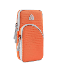 Running armband sports phone band case orange