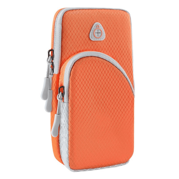 Running armband sports phone band case orange