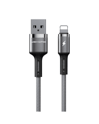 WK Design Kingkong Series Data Cable USB - Lightning 3A Black (WDC-128i)