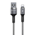 WK Design Kingkong Series Data Cable USB - Lightning 3A Black (WDC-128i)