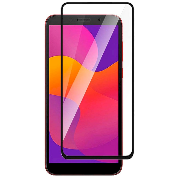 Fusion Full Glue 5D Tempered Glass Защитное стекло для экрана Huawei Y5P / Honor 9S Черное