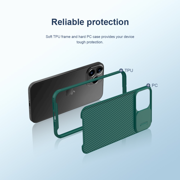 Обложка книги «Nillkin CamShield Pro Magnetic Hard Case for iPhone 13 Pro Max Black»