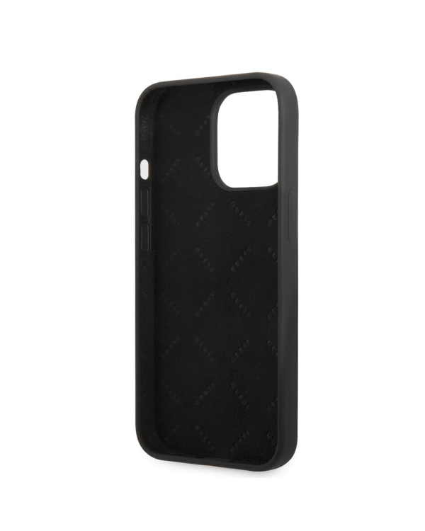 Дополнительное изображение книги «Guess 4G Silicone Metal Logo Case for iPhone 13 Pro Max Black»