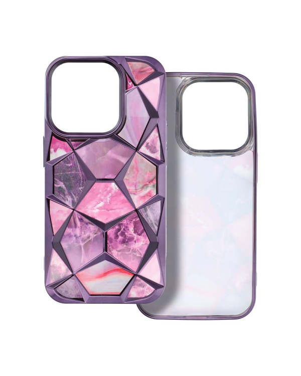 Fusion Twinki Силиконовый чехол для Apple iPhone 16 фиолетовый