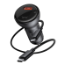 Обложка книги «Baseus car charger USB / USB Type C 45 W 5 A SCP Quick Charge 4.0+ Power Delivery 3.0 LCD display + USB Typ C - USB Typ C cable black (TZCCBX-C0G)»