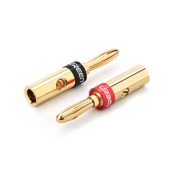 UGREEN 30513 Brass Speaker Plugs (4 pack)