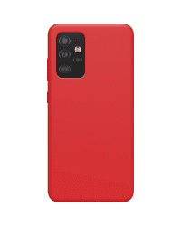 Fusion elegance fibre прочный силиконовый чехол для Samsung A526 / A525 Galaxy A52 5G / A52 красный