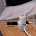 Baseus Compact charger 3x USB 17W black (CCXJ020101)