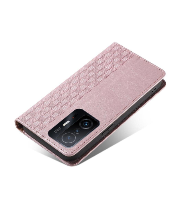 Fusion Magnet Strap книжка чехол + нить для Samsung A526 | A525 | A528 Galaxy A52 5G | A52 4G | A52s розовый