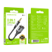 Borofone Cable BL19 Creator 2 in 1 - jack 3,5mm male to 2xjack 3,5mm female - 15 cm black