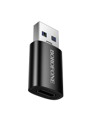 Адаптер Borofone BV26B | USB на Type C | черный