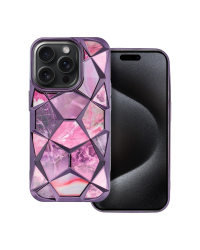 Fusion Twinki Силиконовый чехол для Apple iPhone 16 Pro фиолетовый