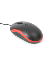 Omega OM07VR Стандартная Мышь для компьютера | 1000 DPI | USB | красная