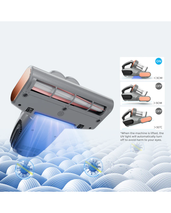 JIGOO S300 PRO пылесос для матраса | дивана со съемным контейнером 500 Вт | 13 Kpa