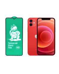 Fusion Full Glue 18D Tempered Glass Защитное стекло для экрана Apple iPhone 12 / 12 Pro Черное
