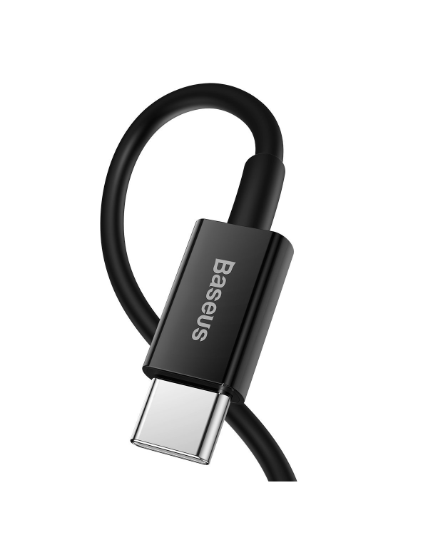 Baseus Superior Series Кабель USB-C к iP, 20 Вт, PD, 2 м (черный)