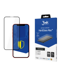 Apple iPhone 13 Mini Black - 3mk HardGlass Max™ screen protector