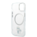 Karl Lagerfeld MagSafe Compatible Case IML Karl and Choupette NFT for iPhone 14 Transparent