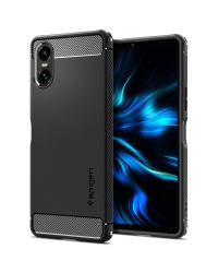 Чехол Spigen Rugged Armor для Sony Xperia 10 VI - матовый черный