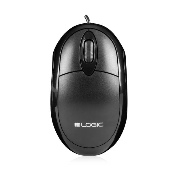 Проводная оптическая мышь Logic LM-11 | 1000 DPI | 3 кнопки | черный Проводная оптическая мышь Logic LM-11 | 1000 DPI | 3 кнопки | черный