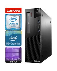 Lenovo M83 SFF i3-4160 16GB 120SSD DVD WIN10PRO/W7P [refurbished]