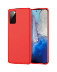 Fusion Elegance Fibre Прочный Силиконовый чехол для Samsung A715 Galaxy A71 Красный