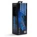 Игровой коврик для мыши E-Blue Mazer Marface L черный / синий 445 x 355 мм