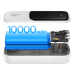 Powerbank Baseus Qpow PRO with cable, USB-C, 2xUSB, 10000mAh, 20W (White)