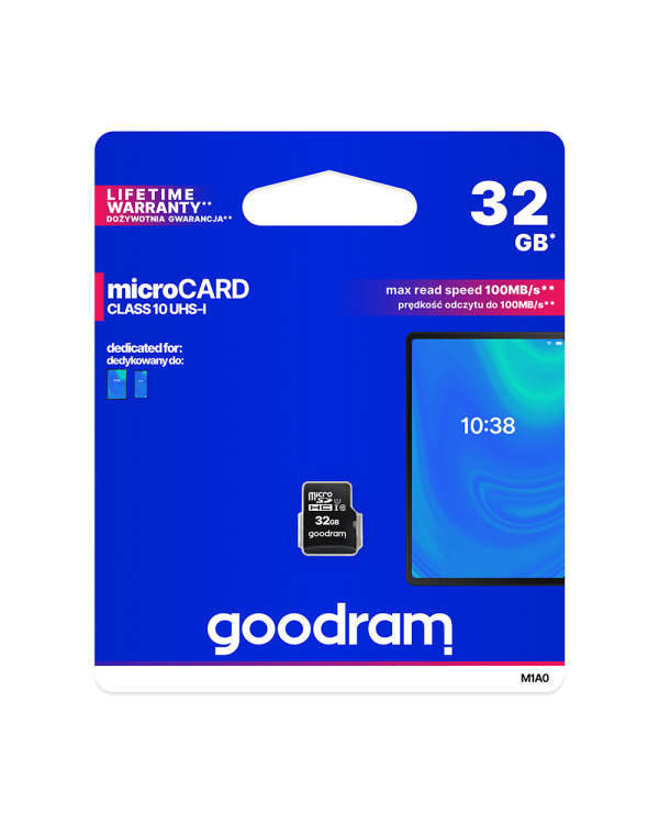 GoodRam memory card 32GB microSDHC cl. 10 UHS-I