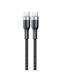 REMAX Sury 2 Nylon Braided Wire USB Typ C PD Power Delivery 2.0 100W 20V 5A 1m black (RC-174c)