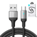 USB-кабель Joyroom - micro USB 2,4A для быстрой зарядки и передачи данных 2 м черный (S-UM018A10)