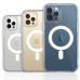 Fusion MagSafe силиконовый чехол для Apple iPhone 14 Pro прозрачный