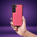 Roar Mag Morning Силиконовый задний чехол для Samsung S918B Galaxy S23 Ultra 5G розовый