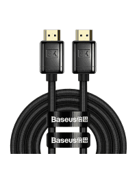 Baseus High Definition Series HDMI 2.1 cable, 8K 60Hz, 3D, HDR, 48Gbps, 1m (black)