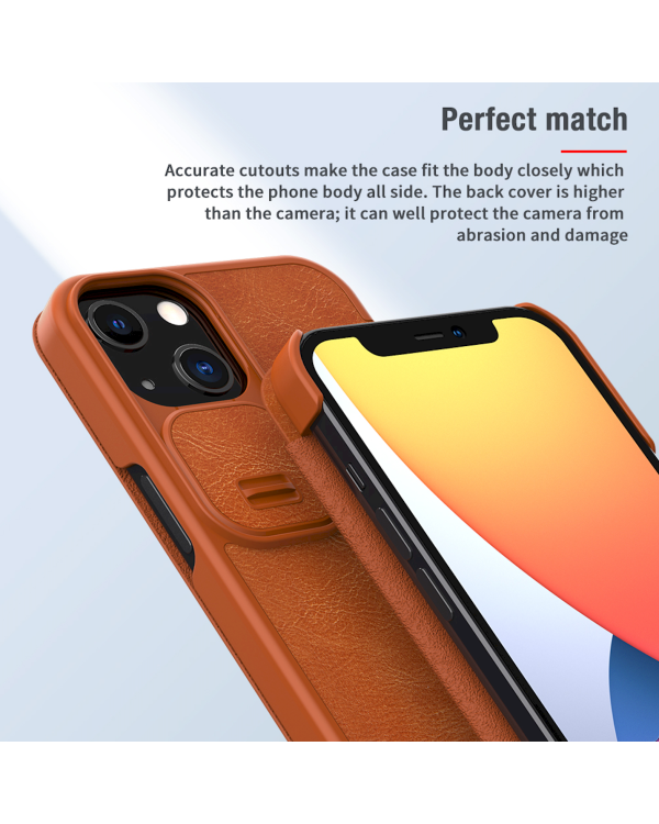 Дополнительное изображение книги «Nillkin Qin Book PRO Case for iPhone 13 Black»