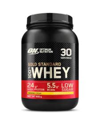 Optimum Nutrition Gold Standard 100% Whey сывороточный протеин - Банановый крем 900 g