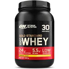 Optimum Nutrition Gold Standard 100% Whey сывороточный протеин - Банановый крем 900 g
