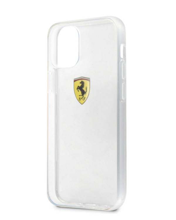 Ferrari ESTRHCP12STR Силиконовый чехол для Apple iPhone 12 Mini прозрачный