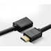HDMI male to HDMI female cable UGREEN HD107, FullHD, 3D, 2m (black)