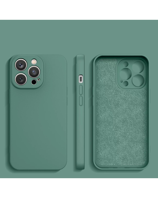 Fusion elegance fibre прочный силиконовый чехол для Samsung S911B Galaxy S23 5G зеленый