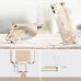 Fusion KIckStand силиконовый чехол для Samsung A525 / A526 Galaxy A52 / A52 5G черный